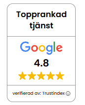 Google betyg 4.7 recension omdöme