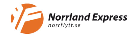 Norrland express norrflytt logo